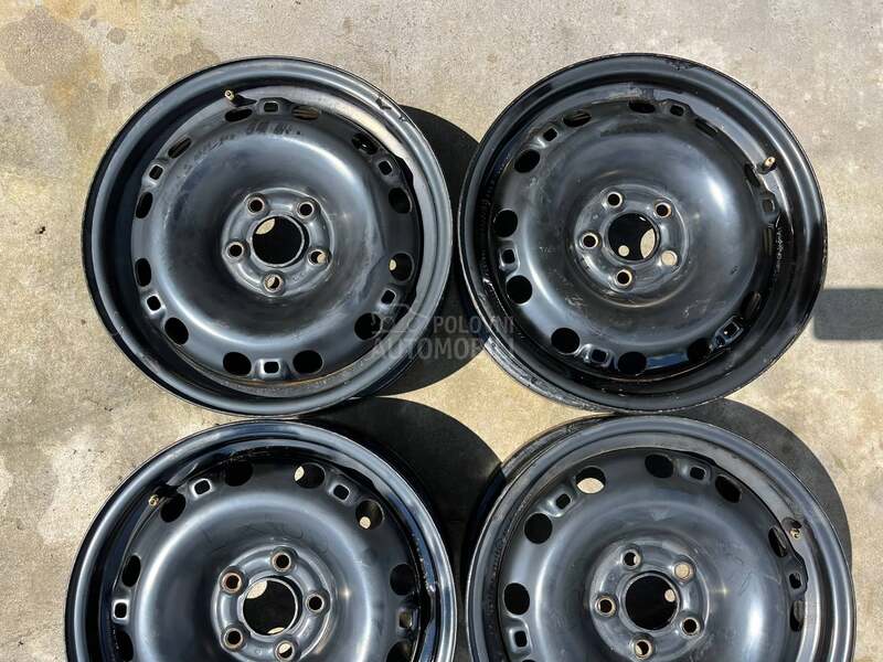Čelične felne VW Polo 15" 5 x 100