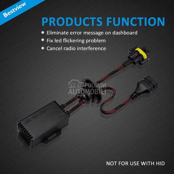 LED PONISTIVACI GRESKE H8/H9/H11