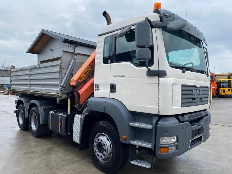 MAN TGA 33.400 KIPER KRAN