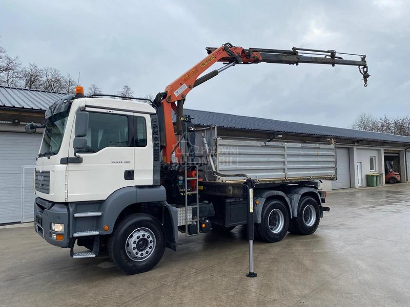 MAN TGA 33.400 KIPER KRAN