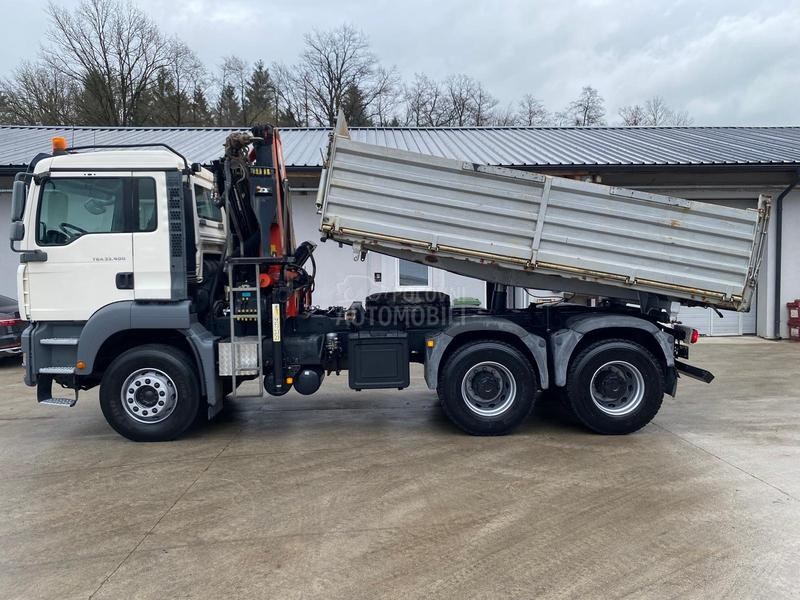 MAN TGA 33.400 KIPER KRAN