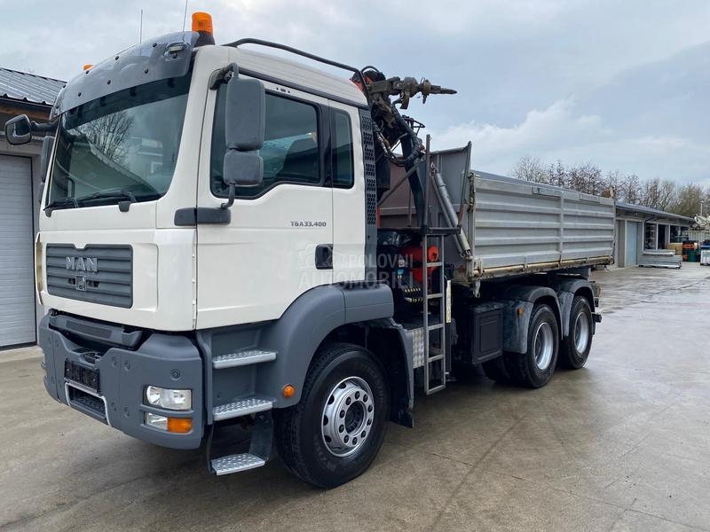 MAN TGA 33.400 KIPER KRAN
