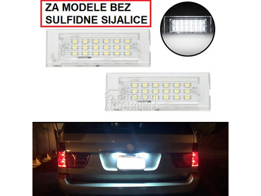 LED SIJALICE ZA TABLICE TIPSKE za BMW X3, X5, Ostalo ...