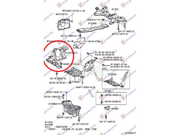 Šuspleh za Toyota RAV 4 od 2000. do 2005. god.