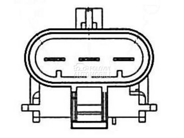 Ventilator za Opel Zafira od 2005. do 2012. god.