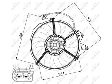 Ventilator za Audi A2 od 2000. do 2005. god.