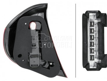 Stop svetla i stop lampe za Mercedes Benz CLC Klasa od 2001. do 2008. god.