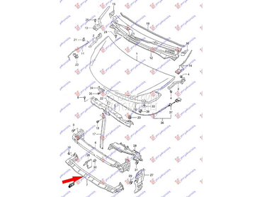 Sina branika za Suzuki Alto od 2008. do 2014. god.