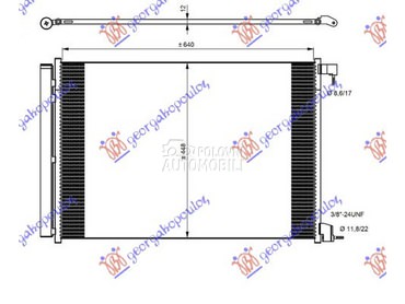 Hladnjak Klime za Mercedes Benz E Klasa