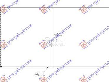 Hladnjak Klime za Nissan Leaf od 2011. do 2017. god.