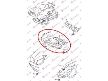 Šuspleh za Volkswagen Vento od 1992. do 1998. god.