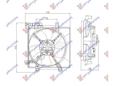 Ventilator za Subaru Impreza od 2008. do 2014. god.