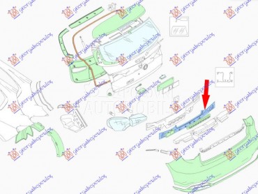 Vezni lim za Fiat Tipo od 2016. do 2021. god.