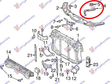 Vezni lim za Mazda 6