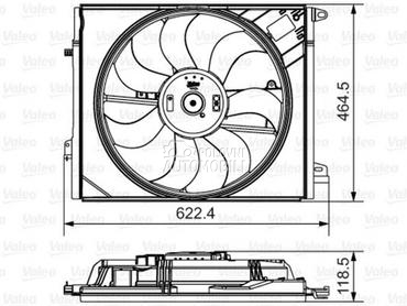 Ventilator za Renault Talisman