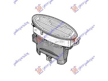 SVETLO ZA TABLICU za Opel Corsa B od 1997. do 2000. god.