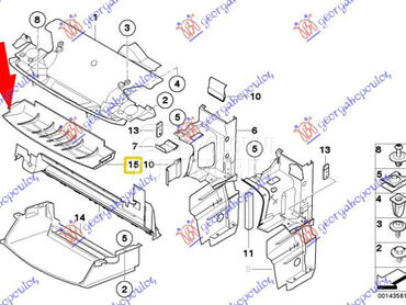 Šuspleh za BMW Serija 3 od 1994. do 1998. god.