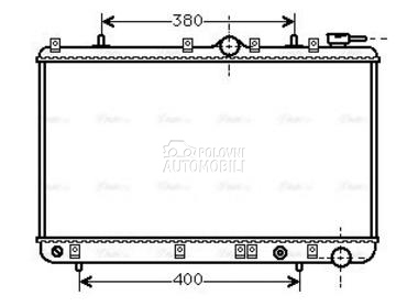Hladnjak za Hyundai Ostalo od 1992. do 1994. god.