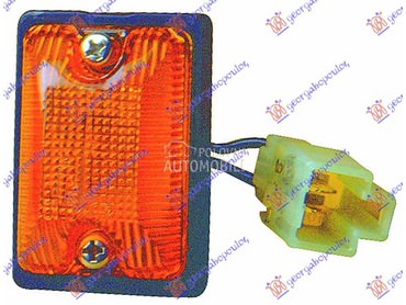 Migavac u krilu za Toyota Corolla od 1986. do 1987. god.