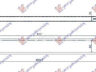 Hladnjak za Toyota Prius od 2009. do 2012. god.