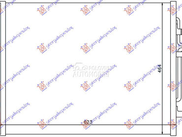 Hladnjak klime za Volvo XC70