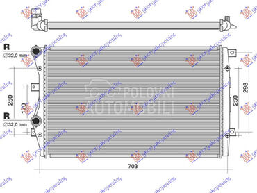 Hladnjak za Volkswagen Jetta