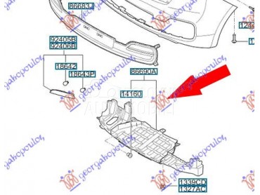 Lajsna za Kia pro_cee`d od 2013. do 2015. god.