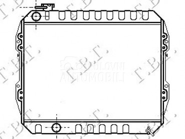 Hladnjak za Toyota Hilux od 1994. do 1997. god.