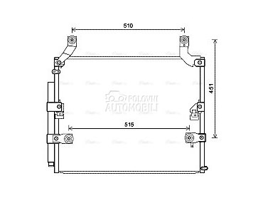 Hladnjak klime za Toyota Land Cruiser