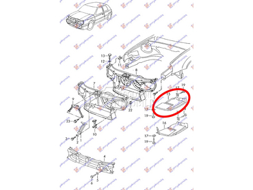 Šuspleh za Volkswagen Vento od 1992. do 1998. god.