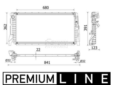 Hladnjak za BMW Serija 2