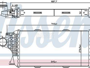 Interkuler za Mercedes Benz GLS Klasa od 2015. do 2019. god.