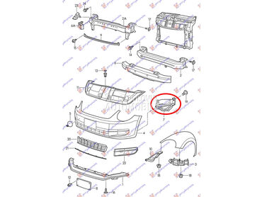 Nosac Fara za Volkswagen Nova Buba od 2011. do 2016. god.