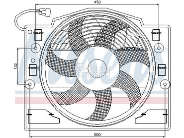 Ventilator za BMW Serija 3 od 2002. do 2005. god.