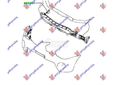 Nosac Fara za Mitsubishi L200 od 2006. do 2010. god.