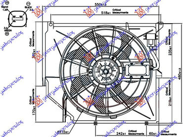 Ventilator za BMW Serija 3 od 2003. do 2006. god.