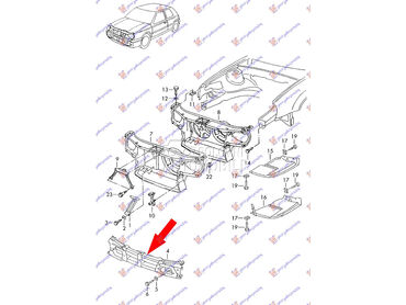 Sina branika za Volkswagen Golf 3 od 1992. do 1998. god.