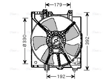 Ventilator za Subaru Impreza od 1997. do 2001. god.