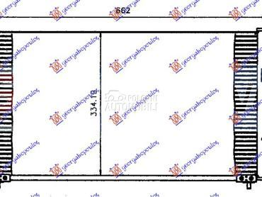 Hladnjak Klime za Mitsubishi Carisma od 1996. do 2005. god.