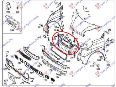 Branik za Smart ForTwo od 2007. do 2012. god.