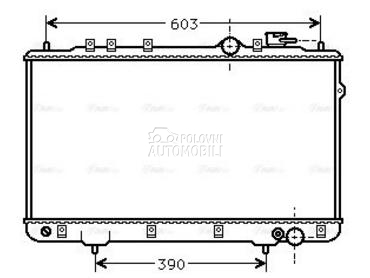 Hladnjak za Hyundai Lantra od 1990. do 1992. god.