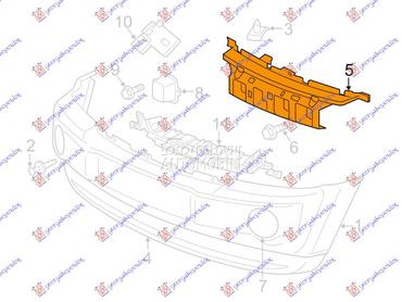 Spojler prednjeg branika za Jeep Grand Cherokee od 2008. do 2011. god.