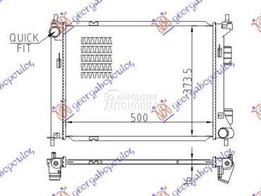 Hladnjak za Kia Venga