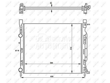 Hladnjak za Nissan Ostalo