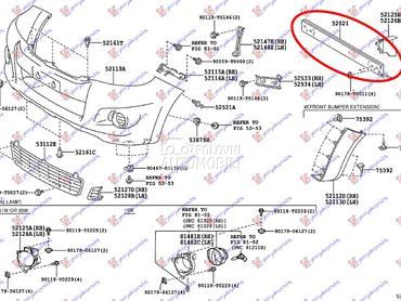 Sina branika za Toyota Hilux od 2012. do 2015. god.