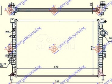 Hladnjak za Volvo V70