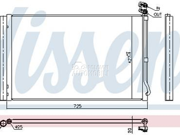 Hladnjak Klime za Tesla Model X