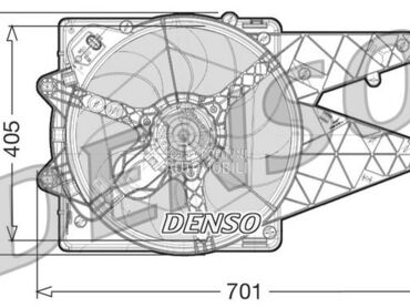 Ventilator za Fiat Doblo od 2009. do 2015. god.