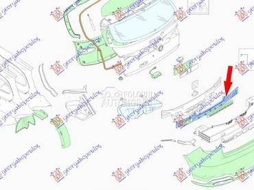 Vezni lim za Fiat Tipo od 2016. do 2021. god.