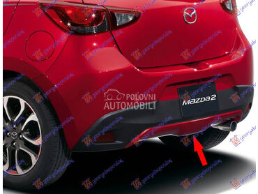 Spojler branika za Mazda 2 od 2014. do 2020. god.